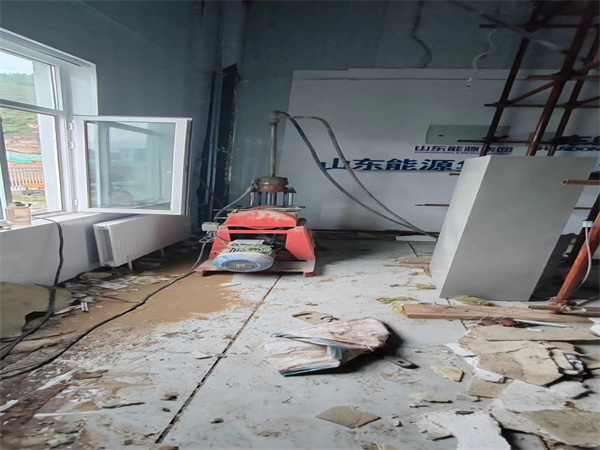 邹城地基基础下沉墙体裂缝加固注浆顶升施工